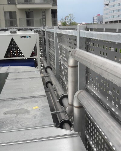 Spawane instalacje INOX.